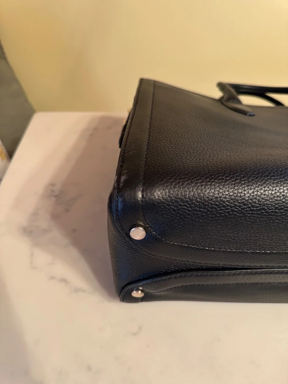 Kate Spade Knott Commuter Laptop Bag Black Leather